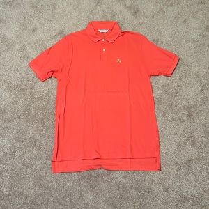 Brooks Brother Golden Fleece All Cotton Polo Salmon Medium